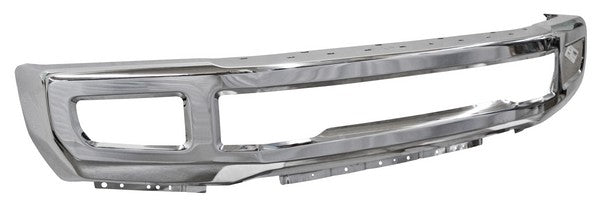Defensa Delantera para Ford Super Duty F250, F350 2017, 2018, 2019 - Con Hoyos para Faro Niebla, Cromada