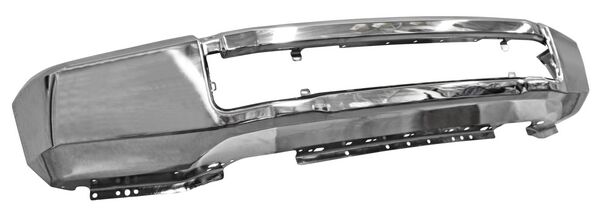 Defensa Delantera para Ford Super Duty 2020, 2021, 2022 F250/350 Sin Hoyo para Faro Niebla, Cromado