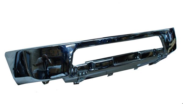Defensa Delantera para Nissan Frontier 2005, 2006, 2007, 2008, 2009, 2010, 2011, 2012, 2013, 2014, 2015 - Cromada Sin Faro Niebla