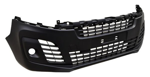 Fascia Delantera Inferior para Peugeot Expert 2018, 2019, 2020, 2021, 2022, 2023, 2024 - Con Parrillas, Con Hoyos para Faros Niebla