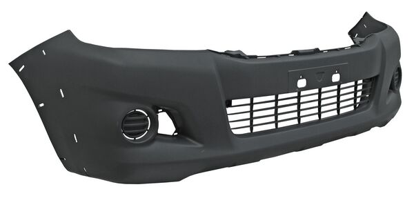 Fascia Delantera para Hilux 2012, 2013, 2014, 2015 - Con Parrilla Centro Con Hoyos para Moldura