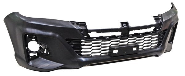 Fascia Delantera para Hilux 2019, 2020 Rocco/ Revo Con Parrilla Centro Con Hoyos para Moldura