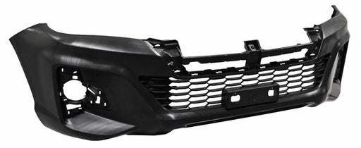 Fascia Delantera para Hilux 2019, 2020 Rocco/ Revo Con Parrilla Centro Sin Hoyos para Moldura