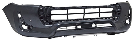Fascia Delantera para Hilux 2021, 2022, 2023, 2024, 2025, 2026 - Con Parrilla Interior Con Hoyos Para Sensores