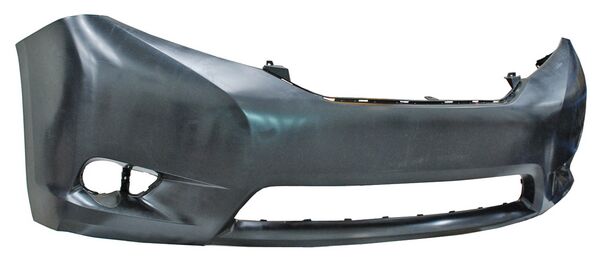 Fascia Delantera para Toyota Sienna 2011, 2012, 2013, 2014, 2015, 2016, 2017 Sin Hoyos Para Sensores
