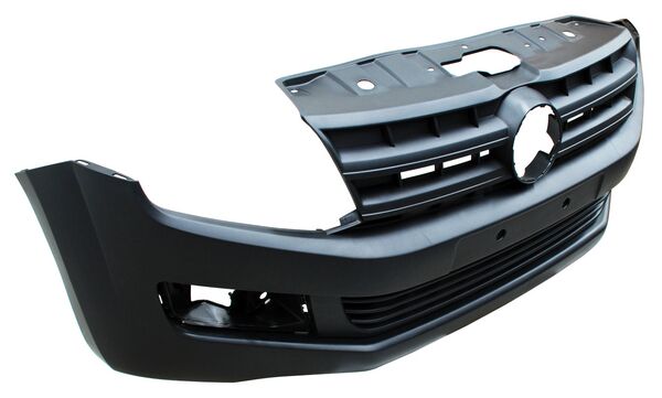 Fascia Delantera para Volkswagen Amarok 2011, 2012, 2013, 2014, 2015, 2016, 2017 Corrugada con Parrilla