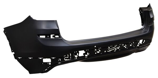 Fascia Trasera para BMW X3 2015, 2016, 2017 - Para Pintar, Con Hoyos Para Sensores, Hoyos para Moldura