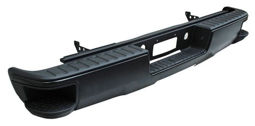 Defensa Trasera para Camioneta Chevrolet 2014, 2015, 2016, 2017, 2018 Para Pintar, Completa Con Escalon, sin Sensor