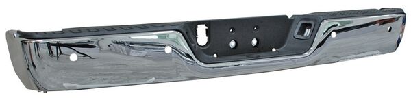 Defensa Trasera para Dodge Ram 2009, 2010, 2011, 2012, 2013, 2014, 2015, 2016, 2017, 2018, 2019 Cromada Completa Con Hoyo Para Sensor