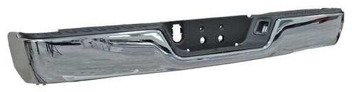 Defensa Trasera para Dodge Ram 2009, 2010, 2011, 2012, 2013, 2014, 2015, 2016, 2017, 2018, 2019 Cromada Completa Sin Hoyos Para Sensores