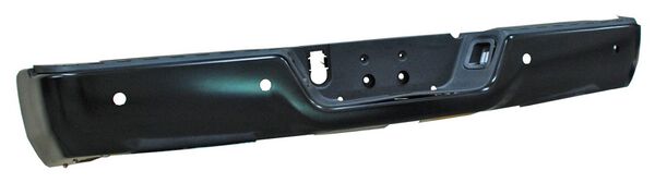 Defensa Trasera para Dodge Ram 2009, 2010, 2011, 2012, 2013, 2014, 2015, 2016, 2017, 2018, 2019 - Negra Completa, Con Hoyos Para Sensores