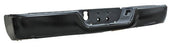 Defensa Trasera para Dodge Ram 2009, 2010, 2011, 2012, 2013, 2014, 2015, 2016, 2017, 2018, 2019 - Negra Completa, Sin Hoyos Para Sensores
