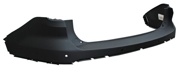 Fascia Trasera para Ford Explorer 2016, 2017, 2018 - Negra Con Hoyos Para Sensores