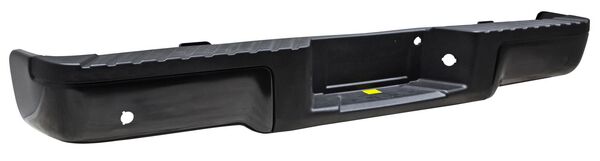Defensa Trasera para Ford Lobo, F150 2009, 2010, 2011, 2012, 2013, 2014 - Negra Completa, con 2 Hoyos Para Sensores, sin Tiron