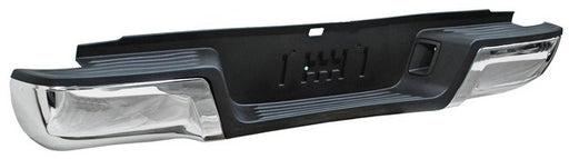 Defensa Trasera para Ford Ranger 2013, 2014, 2015, 2016, 2017, 2018, 2019, 2020, 2021, 2022, 2023 - Cromada Sin Hoyos Para Sensores