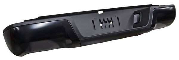 Defensa Trasera para Ford Ranger 2013, 2014, 2015, 2016, 2017, 2018, 2019, 2020, 2021 Negra, Sin Hoyos Para Sensores .