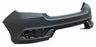 Fascia Trasera para Honda Civic 2016, 2017, 2018, 2019, 2020 (Coupe, 2 puertas) EX-L, LX, Sport, Touring - Con Hoyo para Spoiler