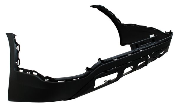 Fascia Trasera para Hyundai Santa Fe Sport 2017, 2018 - Inferior, Sin Hoyos Para Sensores