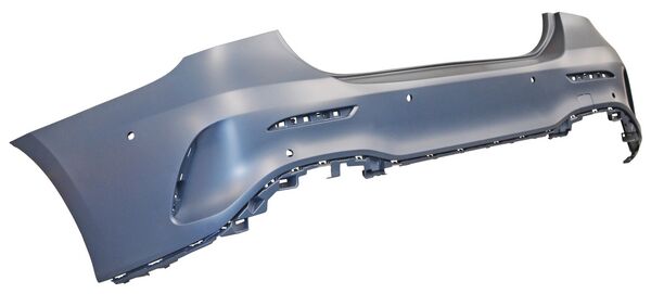 Fascia Trasera para Mercedes Benz AMG Clase A 2019, 2020 (Sedan) con Hoyos Para Sensores