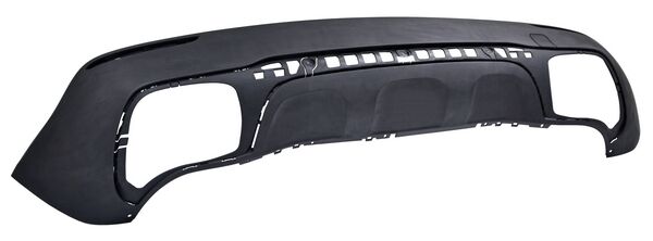 Fascia Trasera para Mercedes Benz GLC 2020, 2021, 2022, 2023 - Con Hoyos Para Sensores Inferior