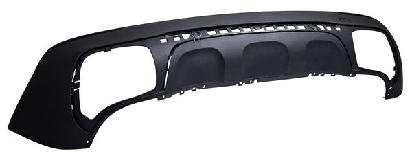 Fascia Trasera para Mercedes Benz GLC 2020, 2021, 2022, 2023 - Sin Hoyos Para Sensores Inferior