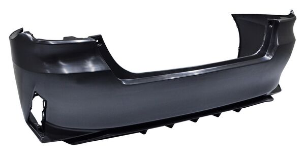 Fascia Trasera para Toyota Yaris 2023, 2024, 2025, 2026 (Sedan, 4 Puertas) Con Spoiler