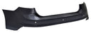 Fascia Trasera para Volkswagen Virtus 2023, 2024, 2025 Highline/ Comfortline/ Trendline Con Hoyos Para Sensores