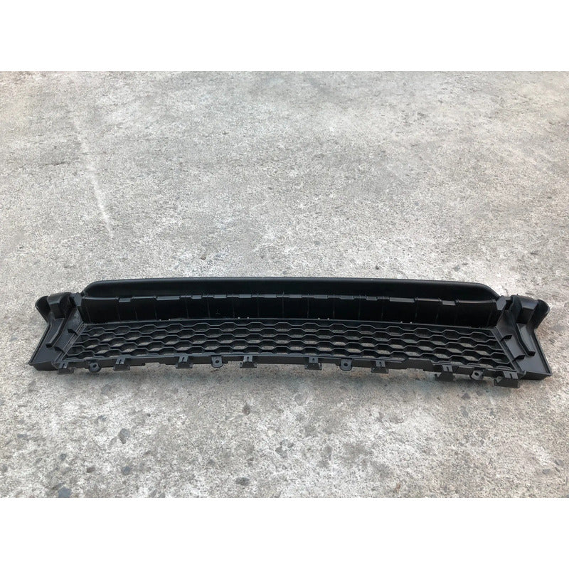 Parrilla Central Inferior En Defensa Para Jaguar Xe 2015, 2016, 2017, 2018, 2019 - Original Negro Mate
