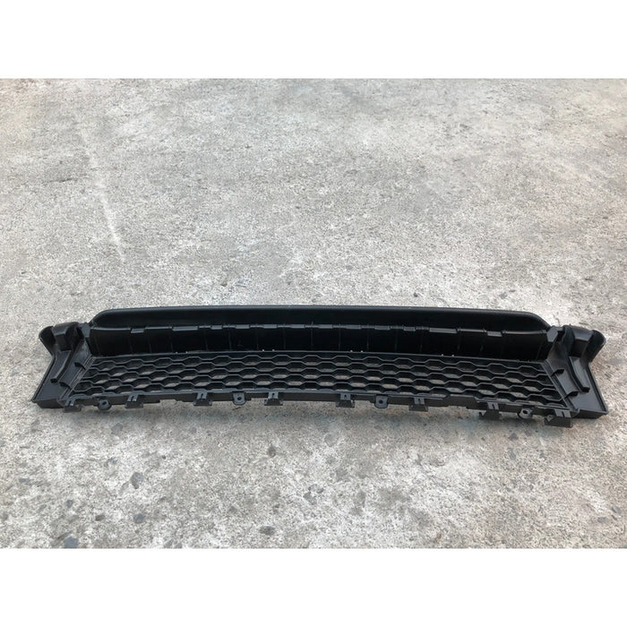 Parrilla Central Inferior En Defensa Para Jaguar Xe 2015, 2016, 2017, 2018, 2019 - Original Negro Mate