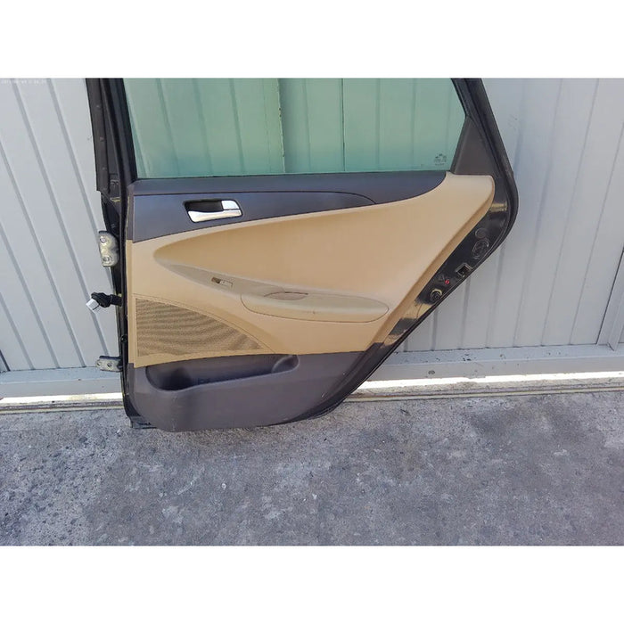 Puerta Trasera Derecha Para Sonata 2011, 2012, 2013, 2014 Trasera Izquierdo Negro