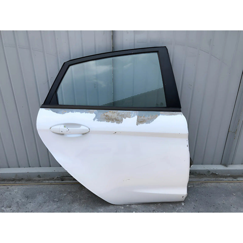 Puerta Trasera Derecha para Ford Fiesta 2011 2012 2013 2014 2015 2016 2017 2018 2019 Trasera Derecho Blanco