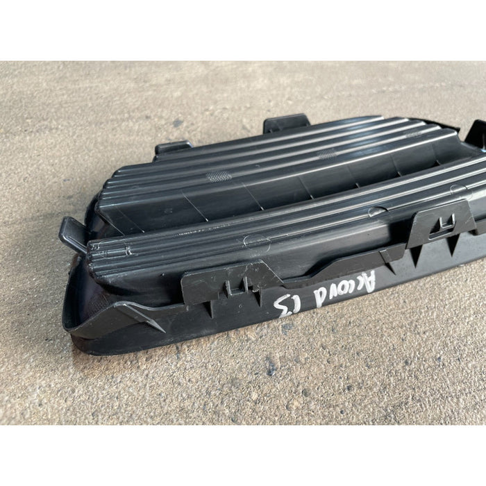 Parrilla Inferior Derecha Para Honda Accord Sedan 2013, 2014, 2015 Plástico