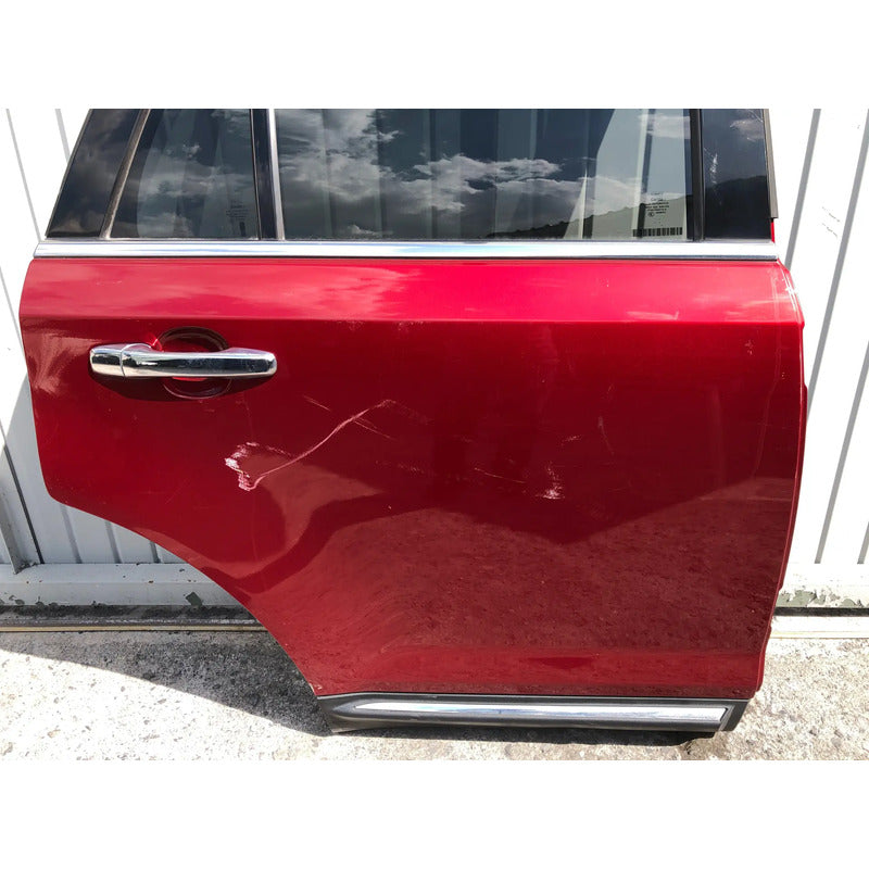 Puerta Trasera Derecha Para Lincoln Mkx 2011, 2012, 2013, 2014, 2015 (completa) Trasera Derecha Rojo