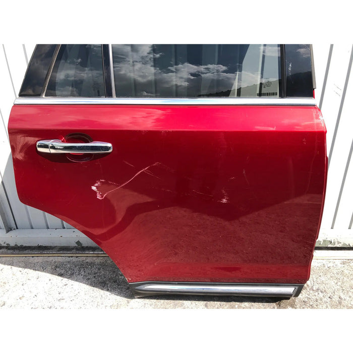 Puerta Trasera Derecha Para Lincoln Mkx 2011, 2012, 2013, 2014, 2015 (completa) Trasera Derecha Rojo