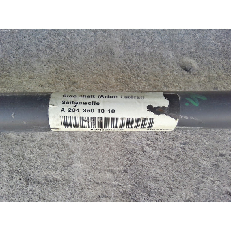 Junta Homocinetica Izquierda Trasera Para Mercedes Benz C250 2012, 2013, 2014, 2015 (motor 1.8) Original