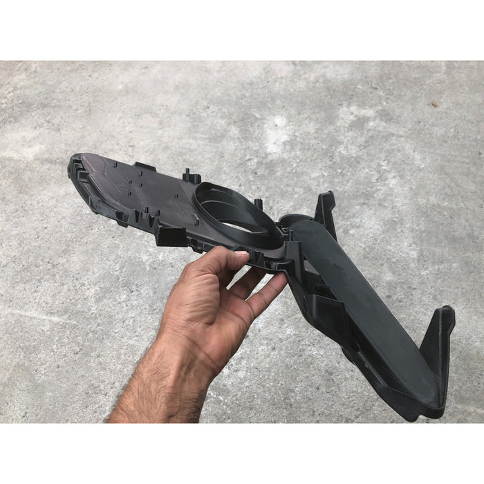 Parrilla Inferior Derecha De Faro Niebla Mazda 3 2010-2013 Negro Mate