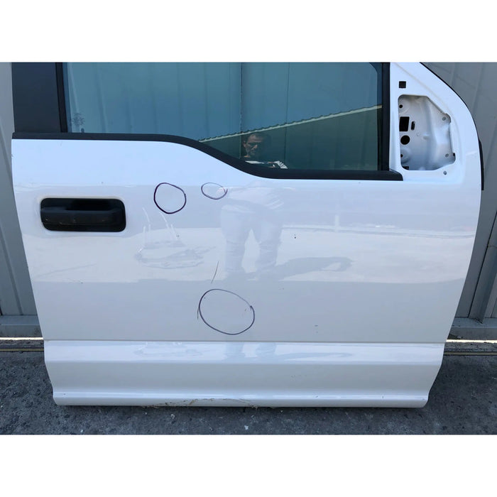Puerta Delantera Derecha Original Para Ford Super Duty 2021, 2022, 2023, 2024 Delantera Derecho Blanco