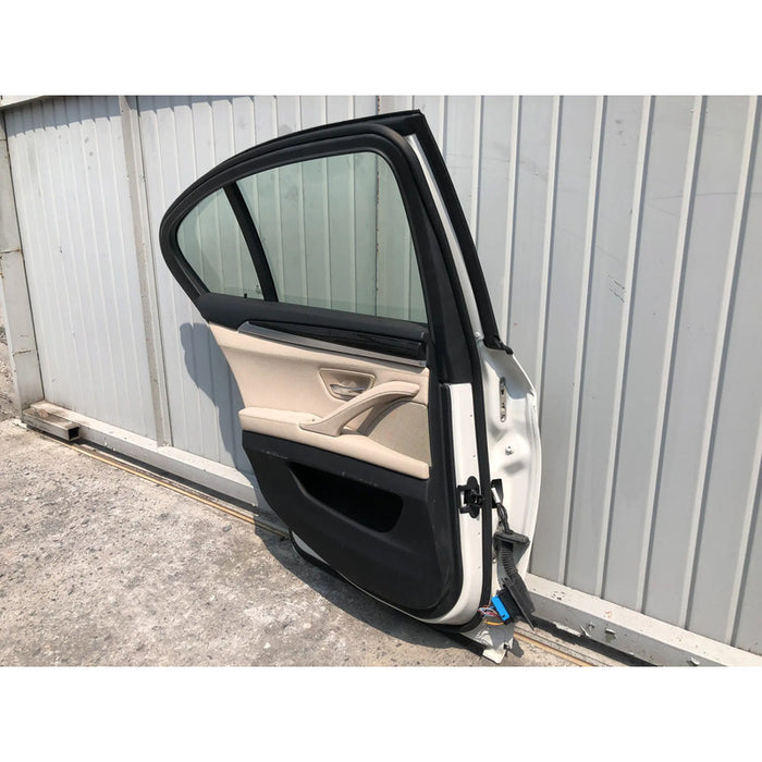 Puerta Trasera Izquierda Para Bmw 535i, Serie 5 2011, 2012, 2013 - Original Trasera Izquierdo Blanco