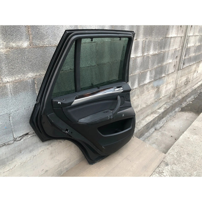 Puerta Trasera Izquierda Bmw X5 Del 2007 2008 2009 2010 2011 2012 2013 Trasera Izquierdo Gris Oscuro