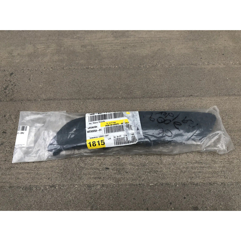 Moldura Facia Delantera Izquierda Para Volkswagen Golf 2005, 2006, 2007, 2008, 2009, 2010 Negro