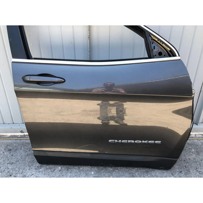 Puerta Delantera Derecha Para Jeep Cherokee 2014, 2015, 2016, 2017, 2018, 2019, 2020, 2021, 2022 (completa) Delantera Derecha Negro