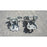 Juego Bisagras De Puerta Delantera Izquierda Para Ford Flex 2009, 2010, 2011, 2012, 2013, 2015, 2016, 2017, 2018, 2019 Original