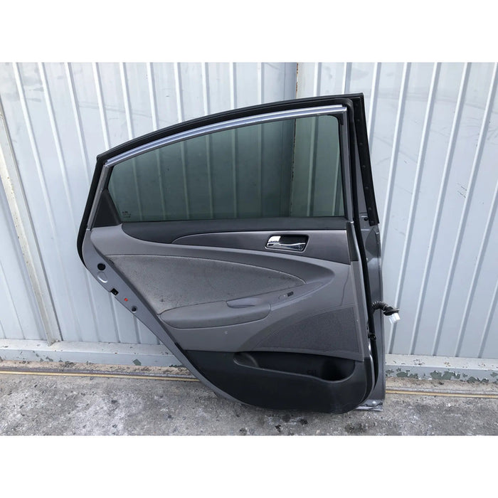 Puerta Trasera Izquierda Para Sonata 2015, 2016, 2017, 2018, 2019 Trasera Izquierdo Plateado