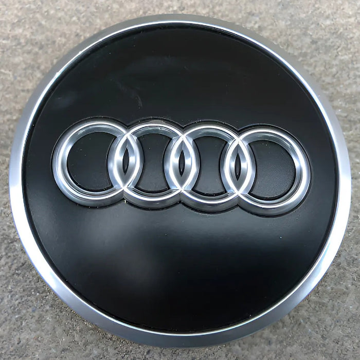 Copa Centro, Tapon De Rin Para Audi A4, A3, A8, A6 2.75 Pulgadas - Precio Por Pieza - Original Gris