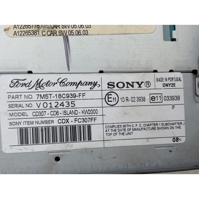 Autoestereo Estereo Radio Original Para Focus Sport 2011