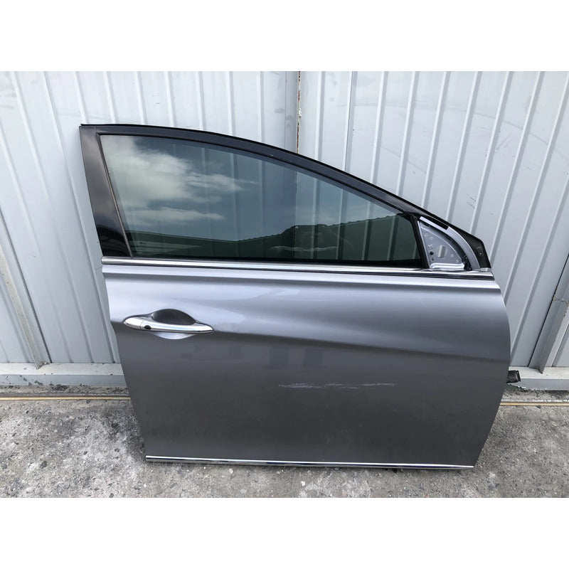 Puerta Delantera Derecha Original Para Sonata 2015, 2016, 2017, 2018, 2019 Delantera Derecho Plateado