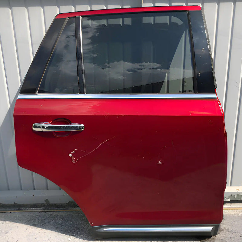 Puerta Trasera Derecha Para Lincoln Mkx 2011, 2012, 2013, 2014, 2015 (completa) Trasera Derecha Rojo