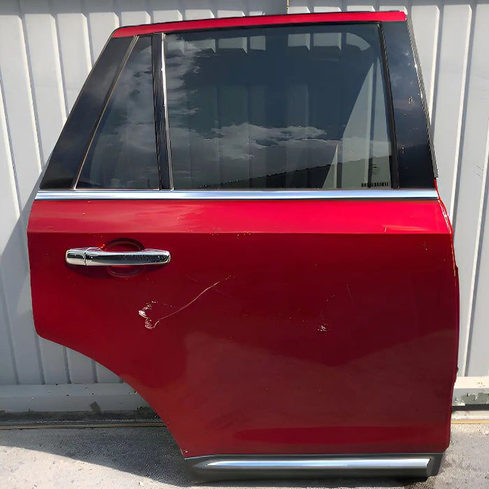 Puerta Trasera Derecha Para Lincoln Mkx 2011, 2012, 2013, 2014, 2015 (completa) Trasera Derecha Rojo