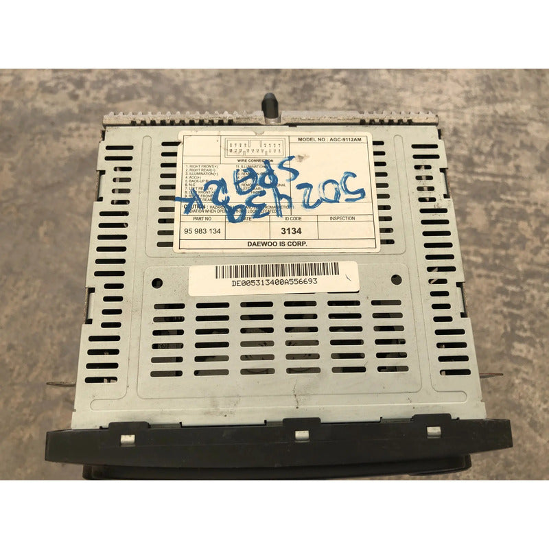 Autoestereo Radio para Mp3 Aux Chevrolet Spark 2015 (original)