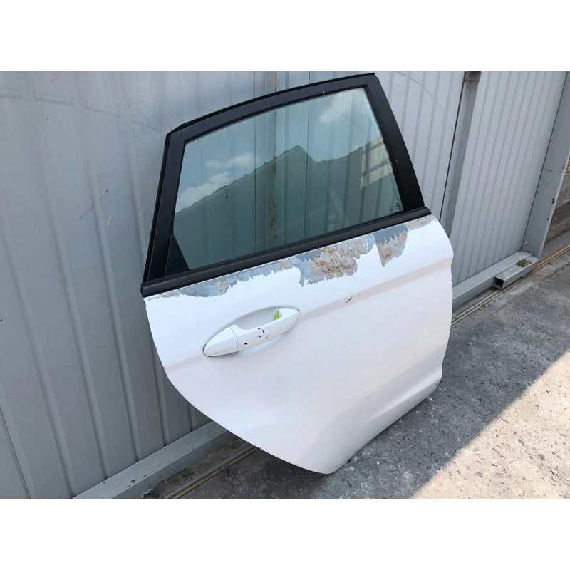 Puerta Trasera Derecha para Ford Fiesta 2011 2012 2013 2014 2015 2016 2017 2018 2019 Trasera Derecho Blanco